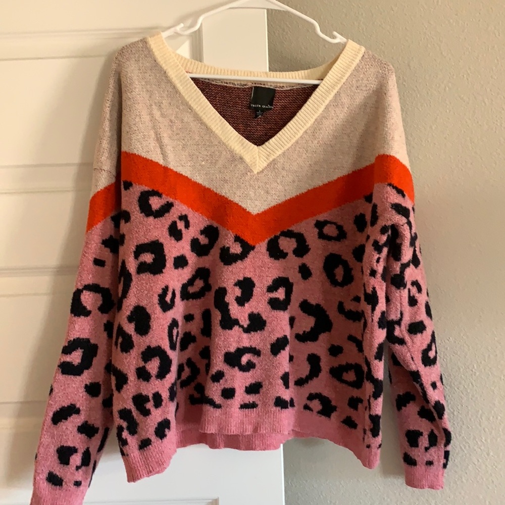 Cheetah sweater
